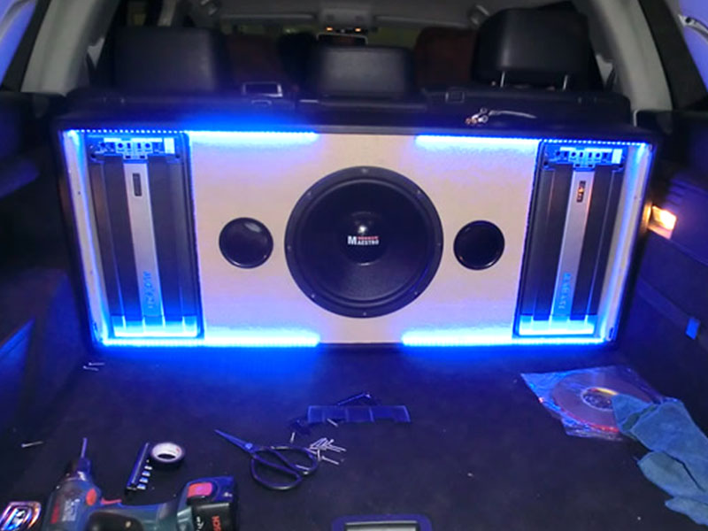 途銳音響發(fā)燒改裝 丹拿三分頻喇叭