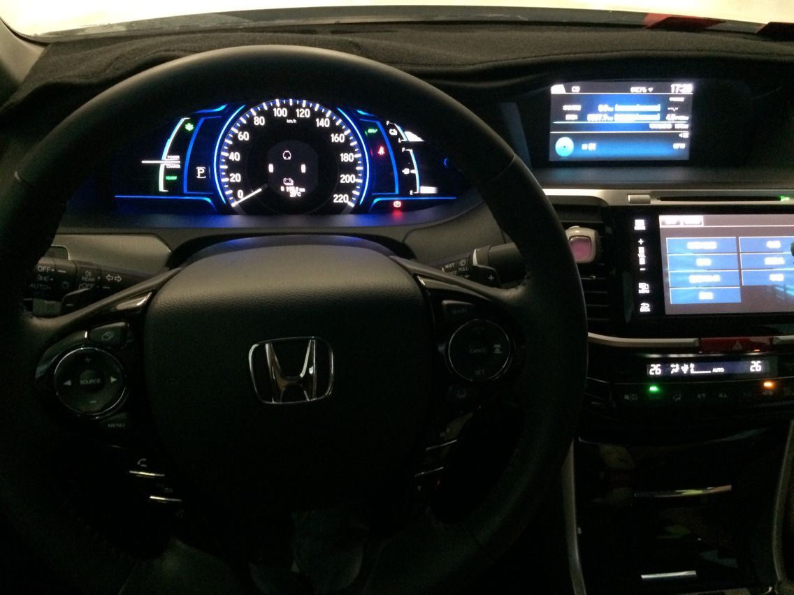 本田雅閣油電混合車音響