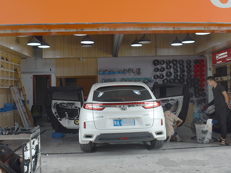 廣州本田UR-V隔音工程