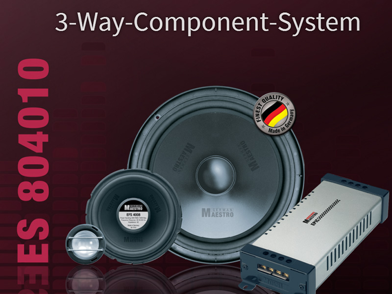曼斯特ES804010三分頻喇叭