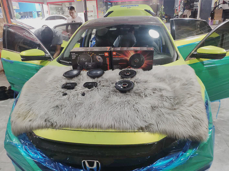 本田思域升級原車喇叭，