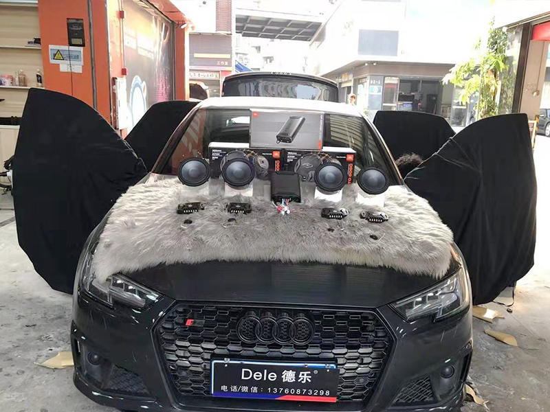 奧迪S4升級四門喇叭，音質(zhì)真的挺重要的