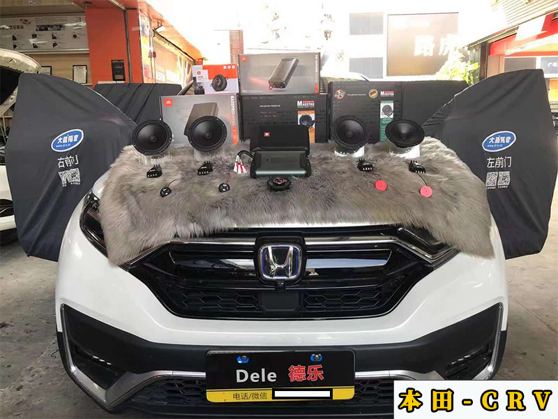 本田CRV升級全車?yán)龋友b一臺處理器
