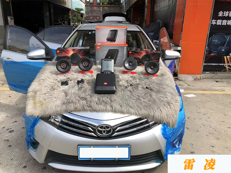 豐田雷凌升級JBL喇叭，加