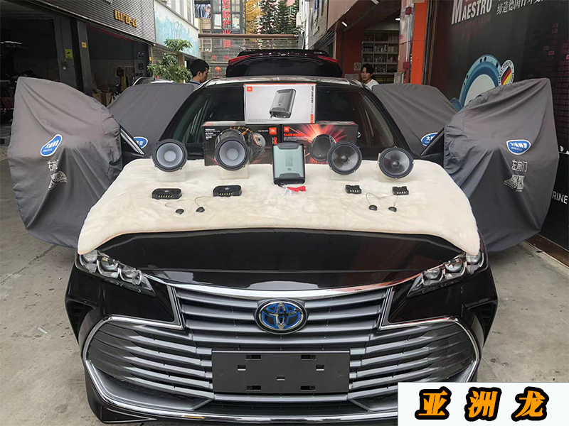 亞洲龍無損升級JBL喇叭，加裝低音炮和處理器