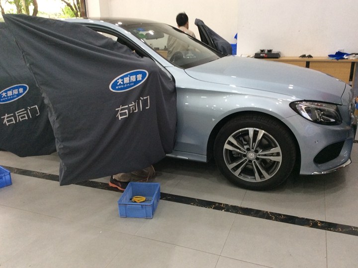 新奔馳C200L 音響改裝 德國曼斯特奔馳專用喇叭